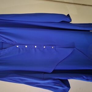 Roz & Ali Royal Blue Blouse